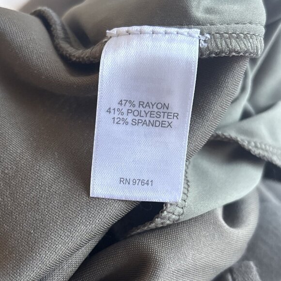 J Jill Pants Women's Size M Brown Flat Front Straight Leg Pull On Lounge Comfort - Picture 10 of 11